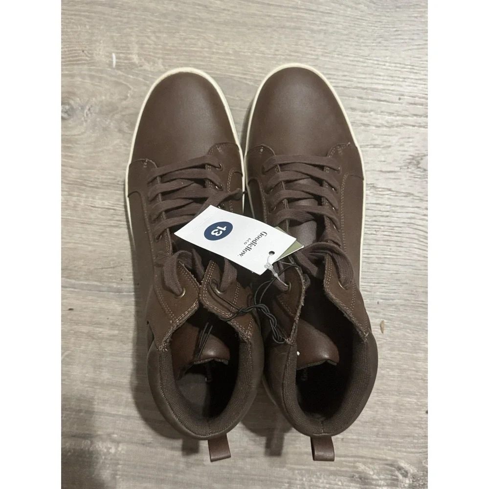 Goodfellow & Co Men's Drew High - Top Boots - Brown size 13